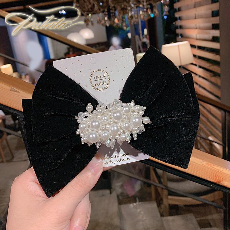 Hair Clips & Barrettes PULATU Wedding Accessories Pearl Bowknot For Women Fashion Jewelry Headpiece Pins Pinzas Para El Pelo, Golden;silver
Hair Clips & Barrettes PULATU Wedding Accessories Pearl Bowknot For Women Fashion Jewelry Headpiece Pins Pinzas Para El Pelo, Golden;silver