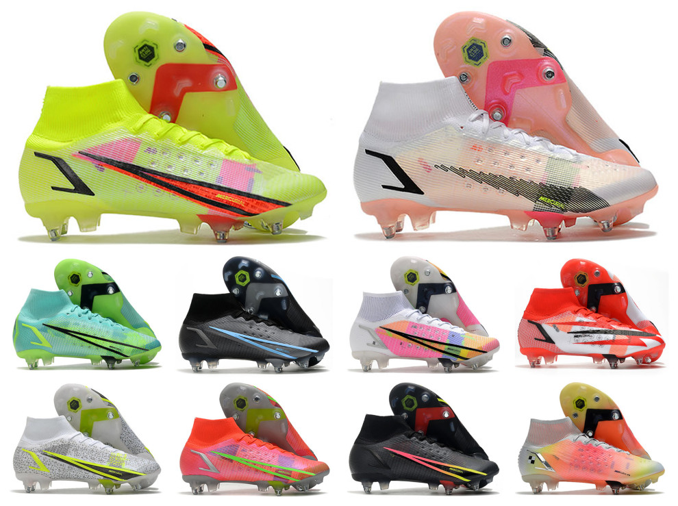 2021 Superfly VIII 8 Elite SG PRO Anti Clog Soccer Shoes XIV New Season Dragonfly CR7 Ronaldo Rawdacious IMPULSE Mens Women Boys High Footba
2021 Superfly VIII 8 Elite SG PRO Anti Clog Soccer Shoes XIV New Season Dragonfly CR7 Ronaldo Rawdacious IMPULSE Mens Women Boys High Footba