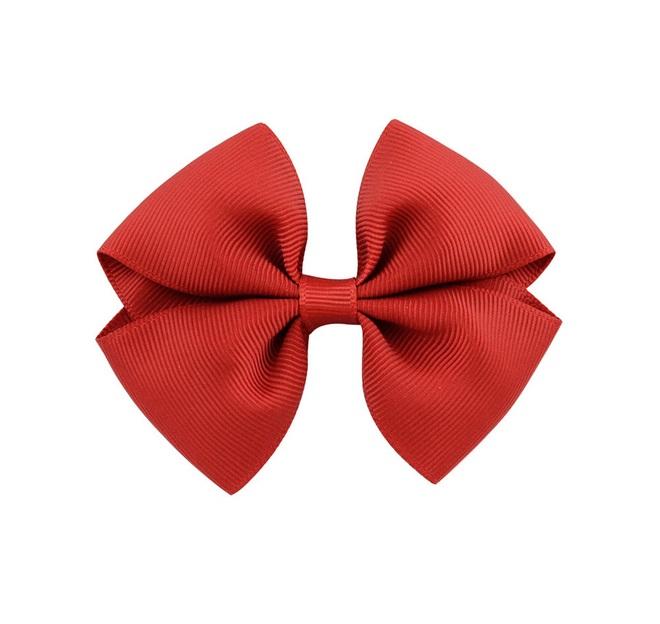 20 Colors Kids Girls Hair Accessories Fashion Popular Boutique Hair clips Grosgrain Ribbon Bows Clips Children Hairpins Barrettes