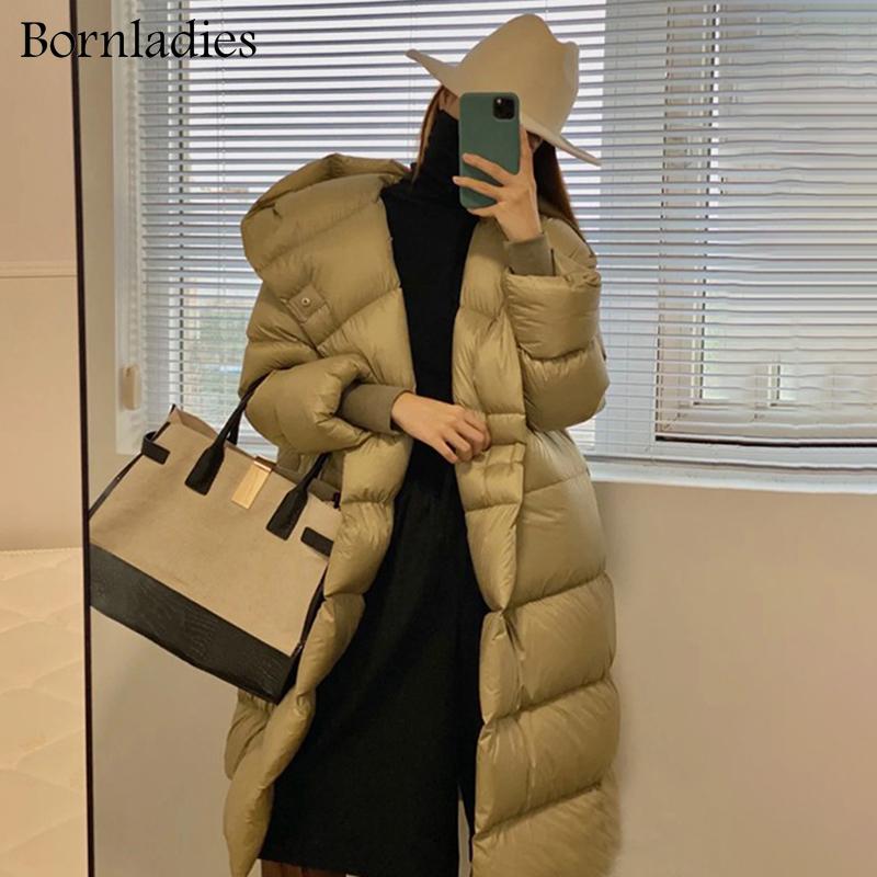 Women's Down & Parkas Bornladies Solid Casual Patchwork Coat Female Hooded Long Sleeve Fashion Temperament Coats For Women Autumn Style 2022, Black
Women's Down & Parkas Bornladies Solid Casual Patchwork Coat Female Hooded Long Sleeve Fashion Temperament Coats For Women Autumn Style 2022, Black