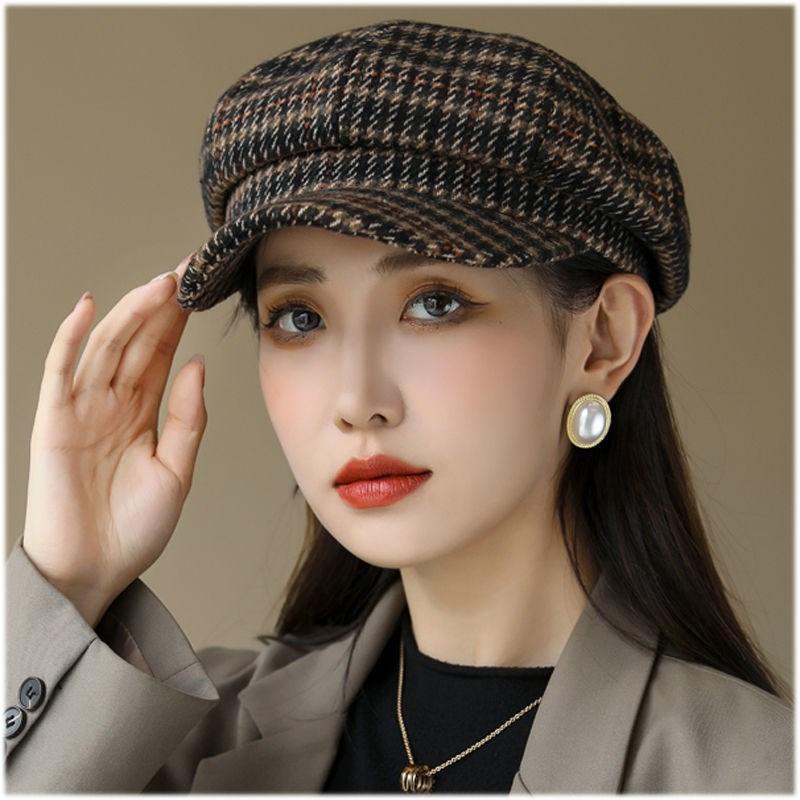 Berets British Style Ladies Octagonal Hat Spring And Autumn Fashion Wild Warm Wool Hats Net Red Outdoor Street Shade Painter Cap, Blue;gray
Berets British Style Ladies Octagonal Hat Spring And Autumn Fashion Wild Warm Wool Hats Net Red Outdoor Street Shade Painter Cap, Blue;gray