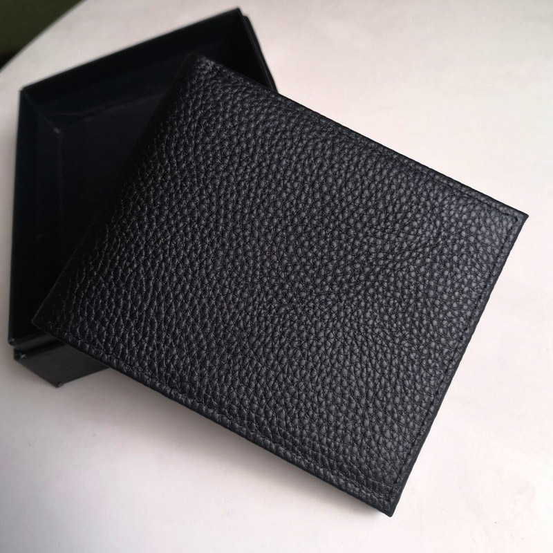 BOBAO Wallets Short Style For Man Leather Purses Wallet Mens Card Holder Fabric Folding Craftsmanship
