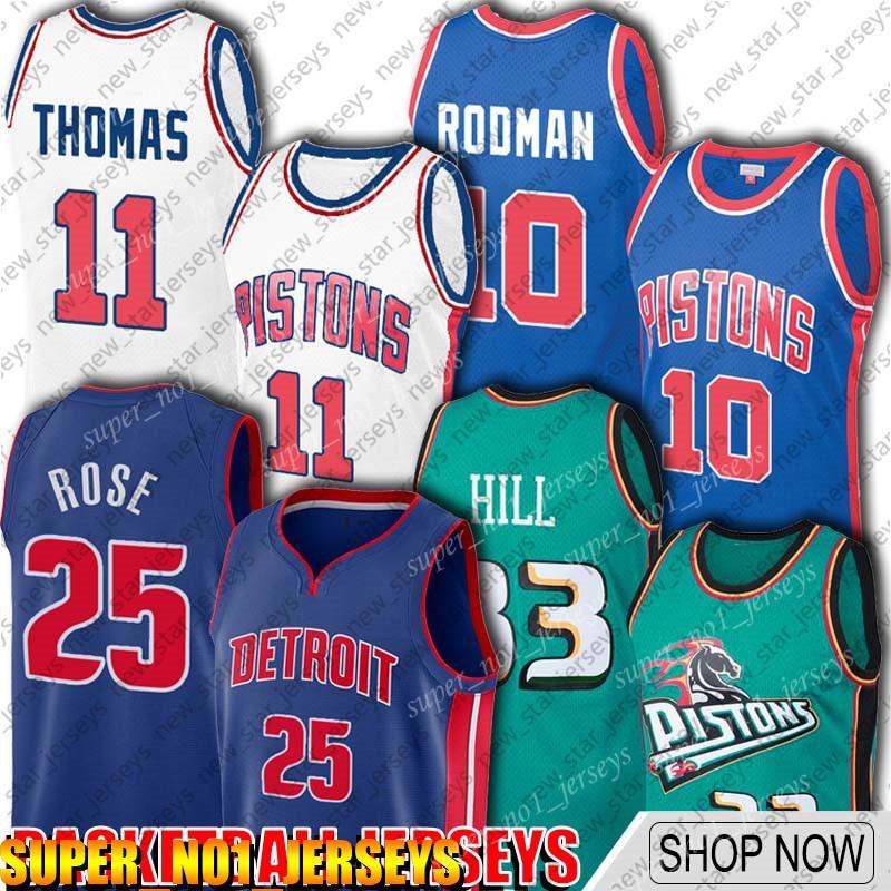 Throwback Isiah 11 Thomas Dennis 10 Rodman Jersey Detroit Piston Jersey Derrick 25 Basketball Rose Jersey Grant 33 Hill 1BBN X, Retro jersey
Throwback Isiah 11 Thomas Dennis 10 Rodman Jersey Detroit Piston Jersey Derrick 25 Basketball Rose Jersey Grant 33 Hill 1BBN X, Retro jersey