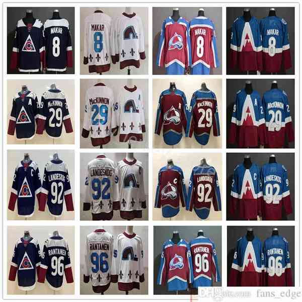 2021 New Reverse Retro Colorado Avalanche Ice Hockey 8 Cale Makar Jerseys 29 Nathan MacKinnon 92 Gabriel Landeskog 96 Mikko Rantanen Jerseys, Black;red
2021 New Reverse Retro Colorado Avalanche Ice Hockey 8 Cale Makar Jerseys 29 Nathan MacKinnon 92 Gabriel Landeskog 96 Mikko Rantanen Jerseys, Black;red