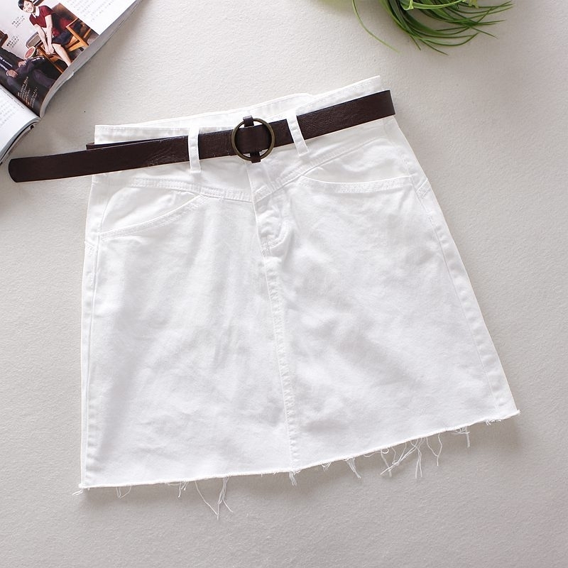 Skirts Spring Summer Casual High Waist A-Line Denim Women White Pocket Faldas Mujer Mini Solid Saias DBLD
Skirts Spring Summer Casual High Waist A-Line Denim Women White Pocket Faldas Mujer Mini Solid Saias DBLD