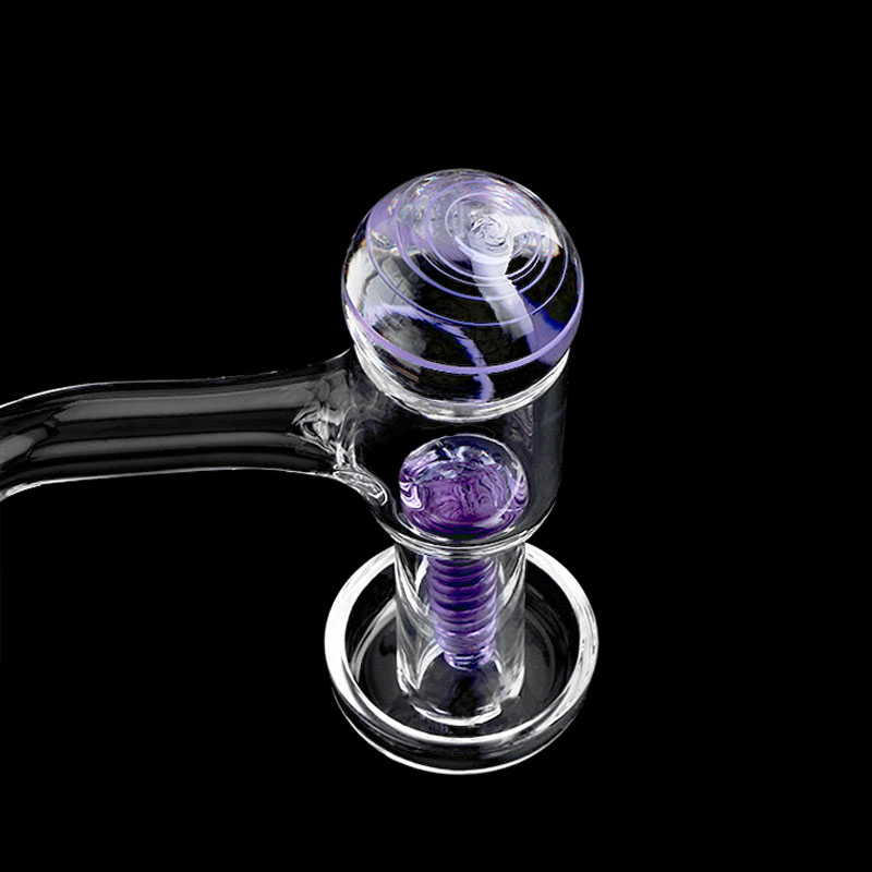 Full Weld Terp Slurper Beveled Edge Quartz Banger with Glass Terp Screw For Glass Water Bongs Oil Rigs Water Pipes
Full Weld Terp Slurper Beveled Edge Quartz Banger with Glass Terp Screw For Glass Water Bongs Oil Rigs Water Pipes