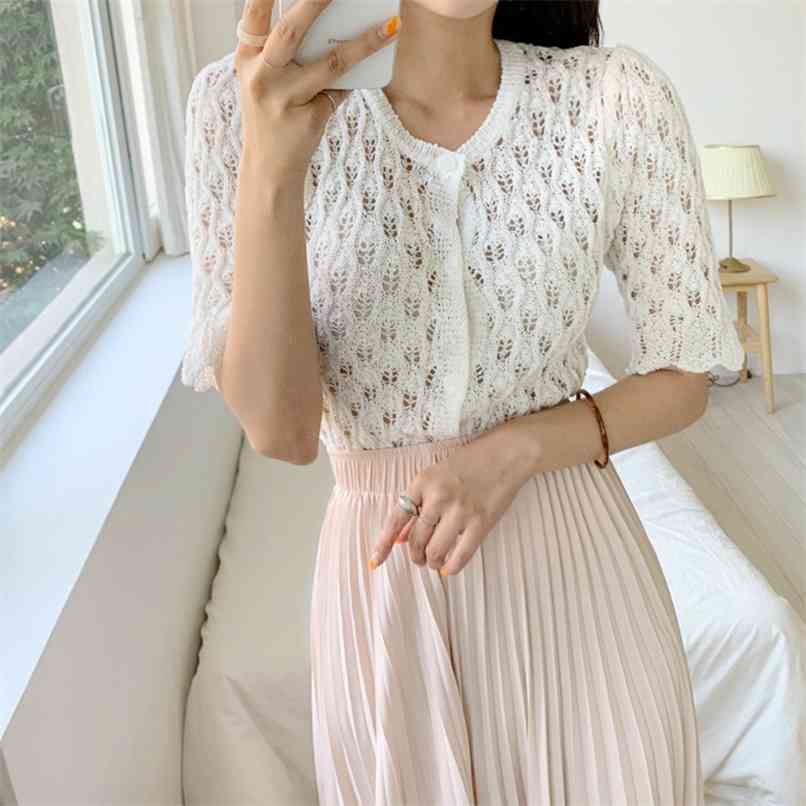 Fashion Women' Knitted Cardigan Summer Hollow Top Loose Lazy Style Thin Stretch 210520, Blue
Fashion Women' Knitted Cardigan Summer Hollow Top Loose Lazy Style Thin Stretch 210520, Blue