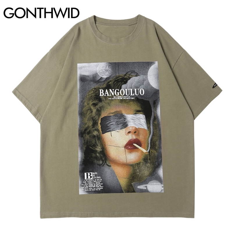 T-Shirts Creative Poster Print Harajuku Streetwear Hip Hop Casual Short Sleeve Tees Mens Summer Fashion Cotton Tops 210602, Black
T-Shirts Creative Poster Print Harajuku Streetwear Hip Hop Casual Short Sleeve Tees Mens Summer Fashion Cotton Tops 210602, Black