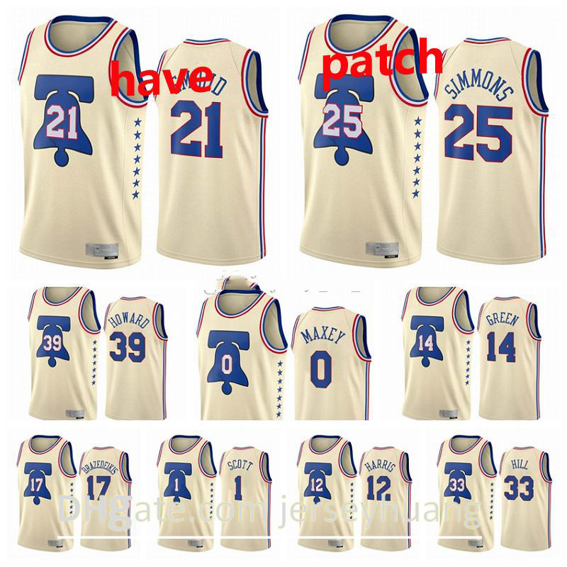 2020-21 Philadelphia76ers Men Joel Embiid Ben Simmons Tyrese Maxey Dwight Howard Earned Edition Cream #21 Basketball Jersey 01, Black;red
2020-21 Philadelphia76ers Men Joel Embiid Ben Simmons Tyrese Maxey Dwight Howard Earned Edition Cream #21 Basketball Jersey 01, Black;red
