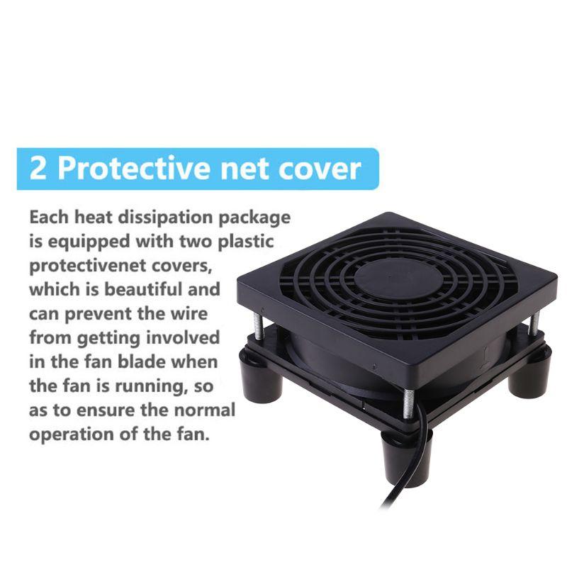 Laptop Cooling Pads 9cm/12cm Fan DC 5V USB Power Supply Quiet For Router TV Set-Top Box Radiator Cooler R9UA
Laptop Cooling Pads 9cm/12cm Fan DC 5V USB Power Supply Quiet For Router TV Set-Top Box Radiator Cooler R9UA