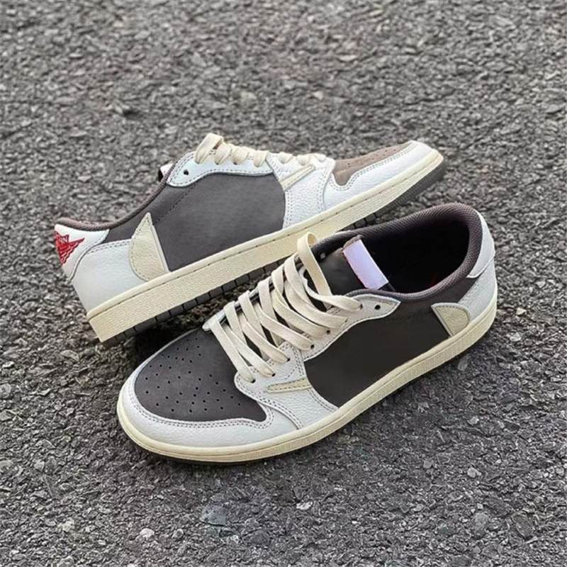 2022 Release Authentic Shoes Travis Scott x 1 Low OG Reverse Mocha Man Women Sports Sneakers With Original Box
2022 Release Authentic Shoes Travis Scott x 1 Low OG Reverse Mocha Man Women Sports Sneakers With Original Box