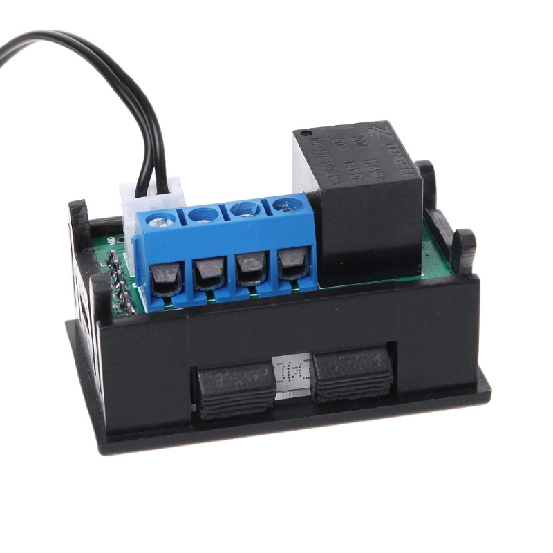 W2810 DC12V 20A Digital Thermostat Temperature Controller Red Display with sample