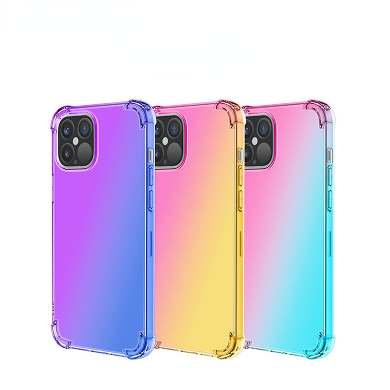 Gradient Colors Anti Shock Airbag Clear Cases For iPhone 13 Pro Max iPhone 12 Mini 11 Pro Max XS 8 7 6S Plus
Gradient Colors Anti Shock Airbag Clear Cases For iPhone 13 Pro Max iPhone 12 Mini 11 Pro Max XS 8 7 6S Plus