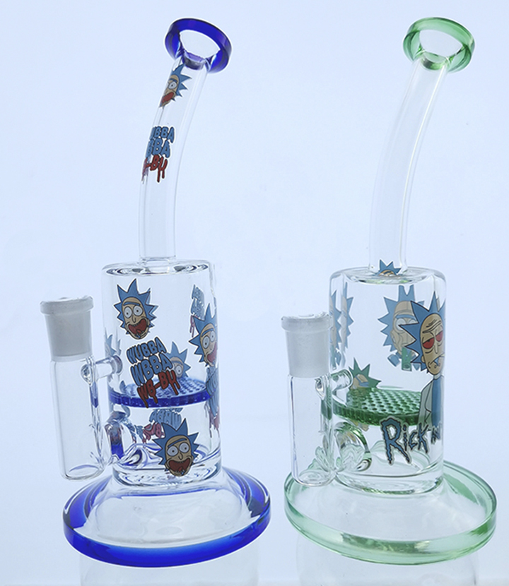 Bong Dab Rig Water Pipes 8" Tall Thick Glass Honeycomb Perc Bongs Heady Mini Pipe Wax Oil Rigs 14.4mm joint schkashop hot selling
Bong Dab Rig Water Pipes 8" Tall Thick Glass Honeycomb Perc Bongs Heady Mini Pipe Wax Oil Rigs 14.4mm joint schkashop hot selling