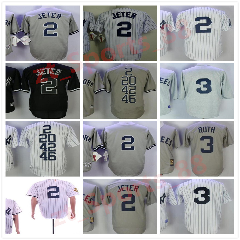 Custom Men women youth New throwback york Jerseys 3 BABE RUTH 2 DEREK JETER baseball jersey, As shown in illustration
Custom Men women youth New throwback york Jerseys 3 BABE RUTH 2 DEREK JETER baseball jersey, As shown in illustration