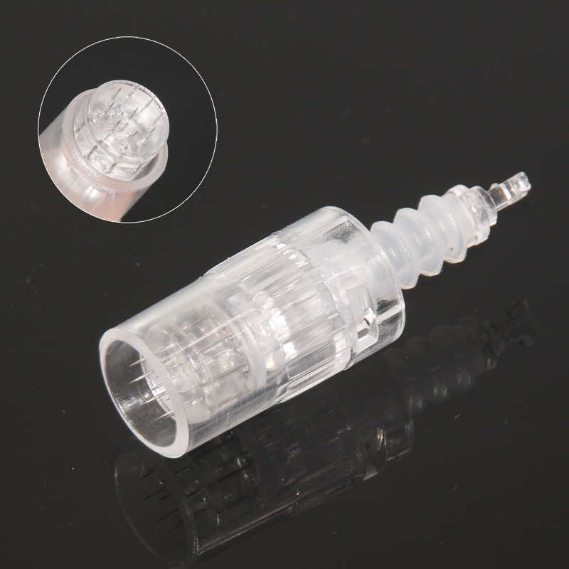 100pcs Bayonet Cartridge Replacement For Derma Pen Micro needle 9 pin / 12 pin / 36 pin / nano Micro Nano 210608
100pcs Bayonet Cartridge Replacement For Derma Pen Micro needle 9 pin / 12 pin / 36 pin / nano Micro Nano 210608