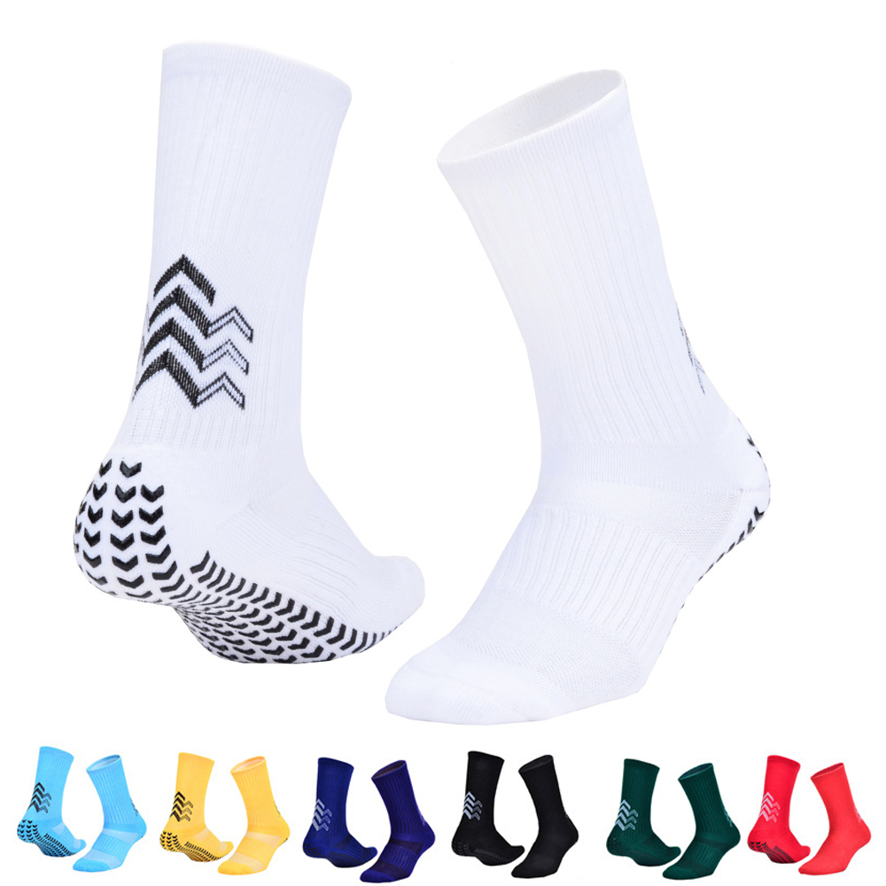 High Quality Football Thick Towel Bottom Non-slip Soccer Arrow Friction Film Rugby Socks in Tube Terry Training Sock
High Quality Football Thick Towel Bottom Non-slip Soccer Arrow Friction Film Rugby Socks in Tube Terry Training Sock