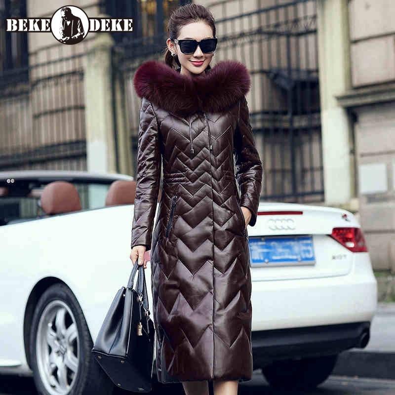 Women's Leather & Faux Winter 2022 Women Real Fur Collar Hooded Down Jacket Luxury Elegant Slim Sheepskin Genuine Coat Female Plus Size, Black
Women's Leather & Faux Winter 2022 Women Real Fur Collar Hooded Down Jacket Luxury Elegant Slim Sheepskin Genuine Coat Female Plus Size, Black