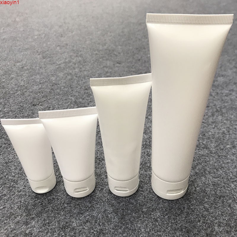 15ML 30ML 50ML 100ML 100PCS White Plastic Cream Soft Tube Empty Cosmetic Squeeze Frost Facial Flip Lid Lotion Bottleshigh qty
15ML 30ML 50ML 100ML 100PCS White Plastic Cream Soft Tube Empty Cosmetic Squeeze Frost Facial Flip Lid Lotion Bottleshigh qty