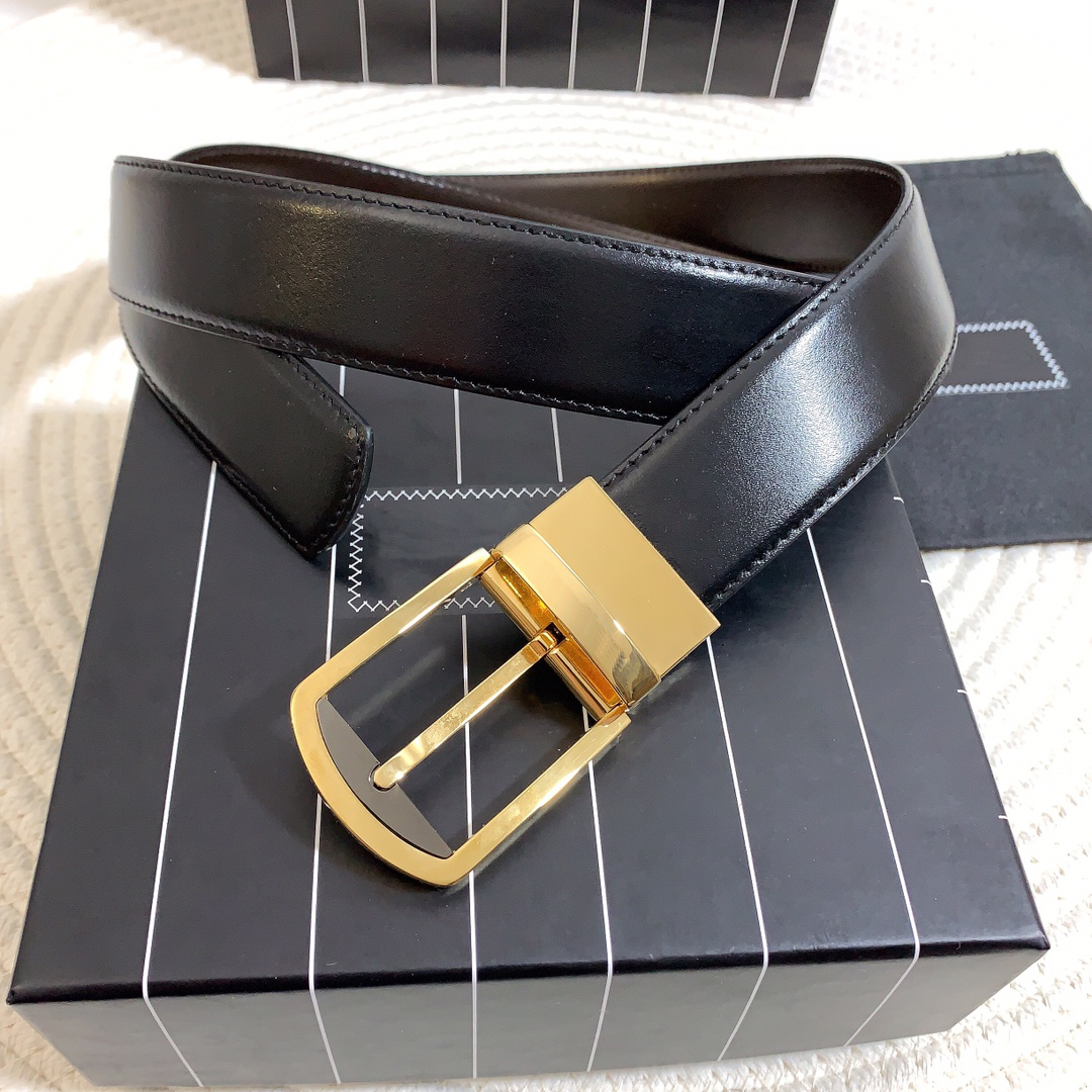 Men's belt leather width 3.5 cm golden silver fashion pin buckle black frame dustproof gift bag #GZ95-125cm, Black;brown
Men's belt leather width 3.5 cm golden silver fashion pin buckle black frame dustproof gift bag #GZ95-125cm, Black;brown