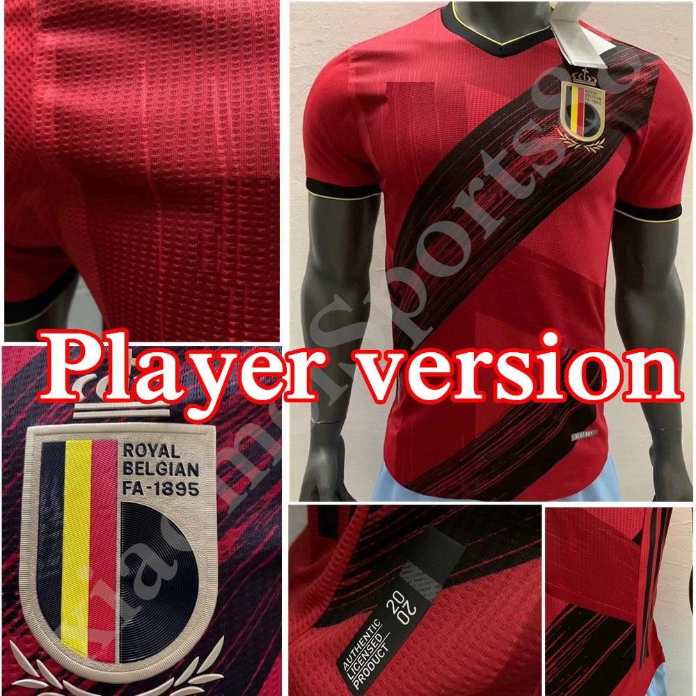 2020 European Cup Player version Belgium soccer jersey E.HAZARD R. LUKAKU camisetas national team 20 21 home away DE BRUYNE football shirt
2020 European Cup Player version Belgium soccer jersey E.HAZARD R. LUKAKU camisetas national team 20 21 home away DE BRUYNE football shirt
