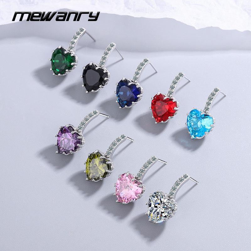 Stud MEWANRY Prevent Allergy 925 Sterling Silver Earrings For Women Trendy Elegant Sparkling Zircon LOVE Heart Bride Jewelry, Golden;silver
Stud MEWANRY Prevent Allergy 925 Sterling Silver Earrings For Women Trendy Elegant Sparkling Zircon LOVE Heart Bride Jewelry, Golden;silver