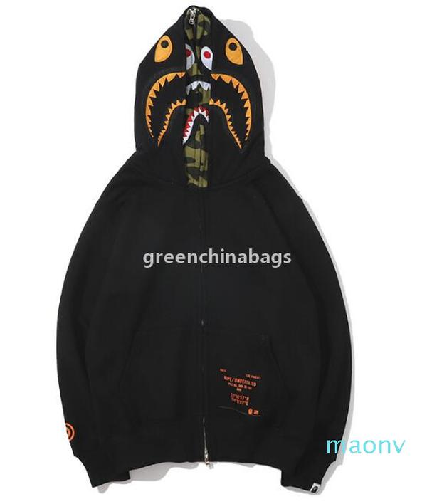 SJ Men Casual Hooded Coat Autumn Winter Woollen Thin Style Hoodie Fashion Shark Head Pattern Hoodies Causal Hoodies, Black
SJ Men Casual Hooded Coat Autumn Winter Woollen Thin Style Hoodie Fashion Shark Head Pattern Hoodies Causal Hoodies, Black