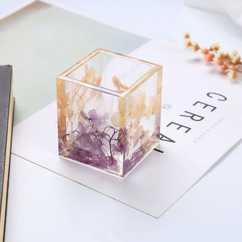 1 Set Epoxyhars Silicone Malls, Great Art Hars Malls For Coaster/Asbak/Bloempot/Pen Candle Soap Sieraden Houder, Omvat