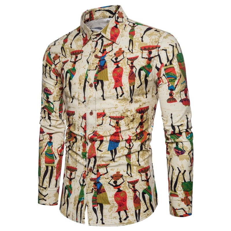 Autumn Men's Fashion Casual Slim Flower Long-sleeved Shirt Plus Size Shirt(The Logistics Price Pls Contact Us), White;black
Autumn Men's Fashion Casual Slim Flower Long-sleeved Shirt Plus Size Shirt(The Logistics Price Pls Contact Us), White;black