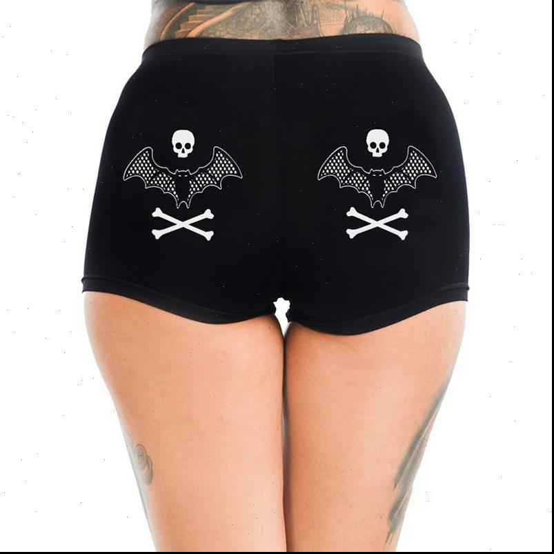 midi waist skull printed womens short summer casual sports gym clothing elastic streetwear fashion spodenki damskie, White;black
midi waist skull printed womens short summer casual sports gym clothing elastic streetwear fashion spodenki damskie, White;black