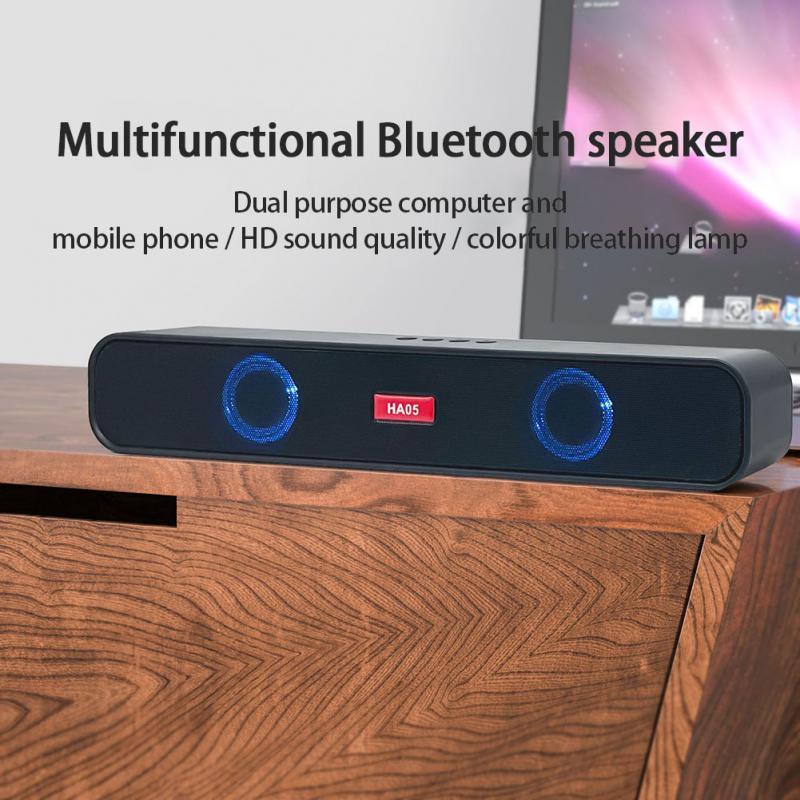 Portable Speakers TV Sound Bar Wireless Bluetooth-compatible Home Surround SoundBar For PC Speaker Theater Subwoofer AUX
Portable Speakers TV Sound Bar Wireless Bluetooth-compatible Home Surround SoundBar For PC Speaker Theater Subwoofer AUX