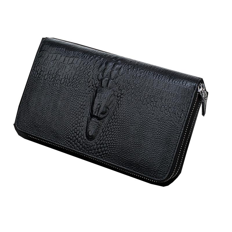 Wallets Crocodile Pattern Men's Day Clutch Bag Genuine Leather Men Card Holder Wallet Business Man Handbag Double Zipper Cell Phone, Red;black
Wallets Crocodile Pattern Men's Day Clutch Bag Genuine Leather Men Card Holder Wallet Business Man Handbag Double Zipper Cell Phone, Red;black
