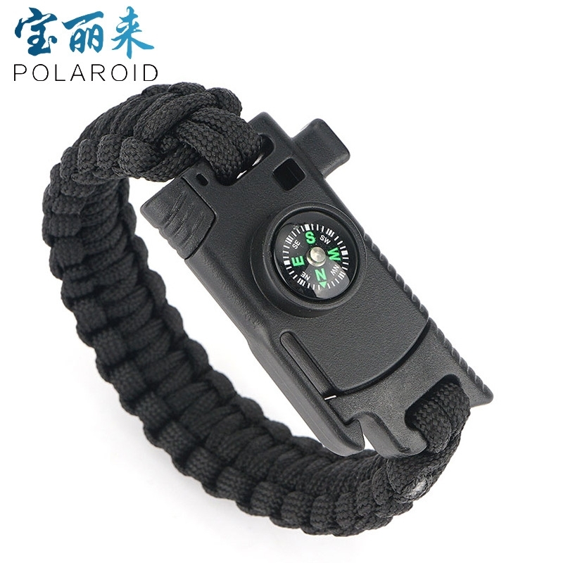 Umbrella bracelet fire knife multifunctional hand rope camping survival outdoor adventure emergency Bracelet
Umbrella bracelet fire knife multifunctional hand rope camping survival outdoor adventure emergency Bracelet