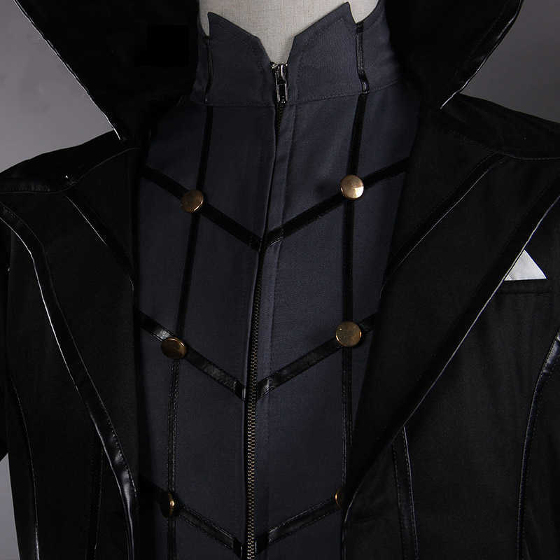 Cosplay Costume Persona 5 Joker Anime Cosplay Full Set Uniform with Red Gloves Adult for Party Halloween G0925