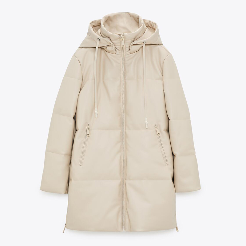Malina Loose Hooded Parkas Women Fashion Beige PU Leather Coats Women Side Zipper Split Long Cotton Jaets Ladies
Malina Loose Hooded Parkas Women Fashion Beige PU Leather Coats Women Side Zipper Split Long Cotton Jaets Ladies