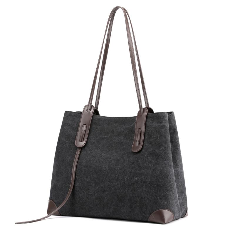 Canvas Bags For Women 2021 Brand Solid Color Shoulder Bag Large Women's Casual Tote Black Purses And Handbags Sac Female Evening
Canvas Bags For Women 2021 Brand Solid Color Shoulder Bag Large Women's Casual Tote Black Purses And Handbags Sac Female Evening