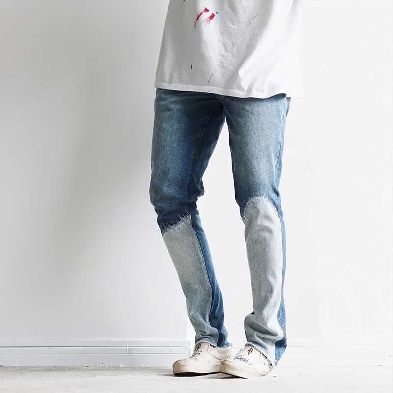 gary dept heavy industry damaged old stitching pants high street american fashion slim jeans men's autumn, Black
gary dept heavy industry damaged old stitching pants high street american fashion slim jeans men's autumn, Black