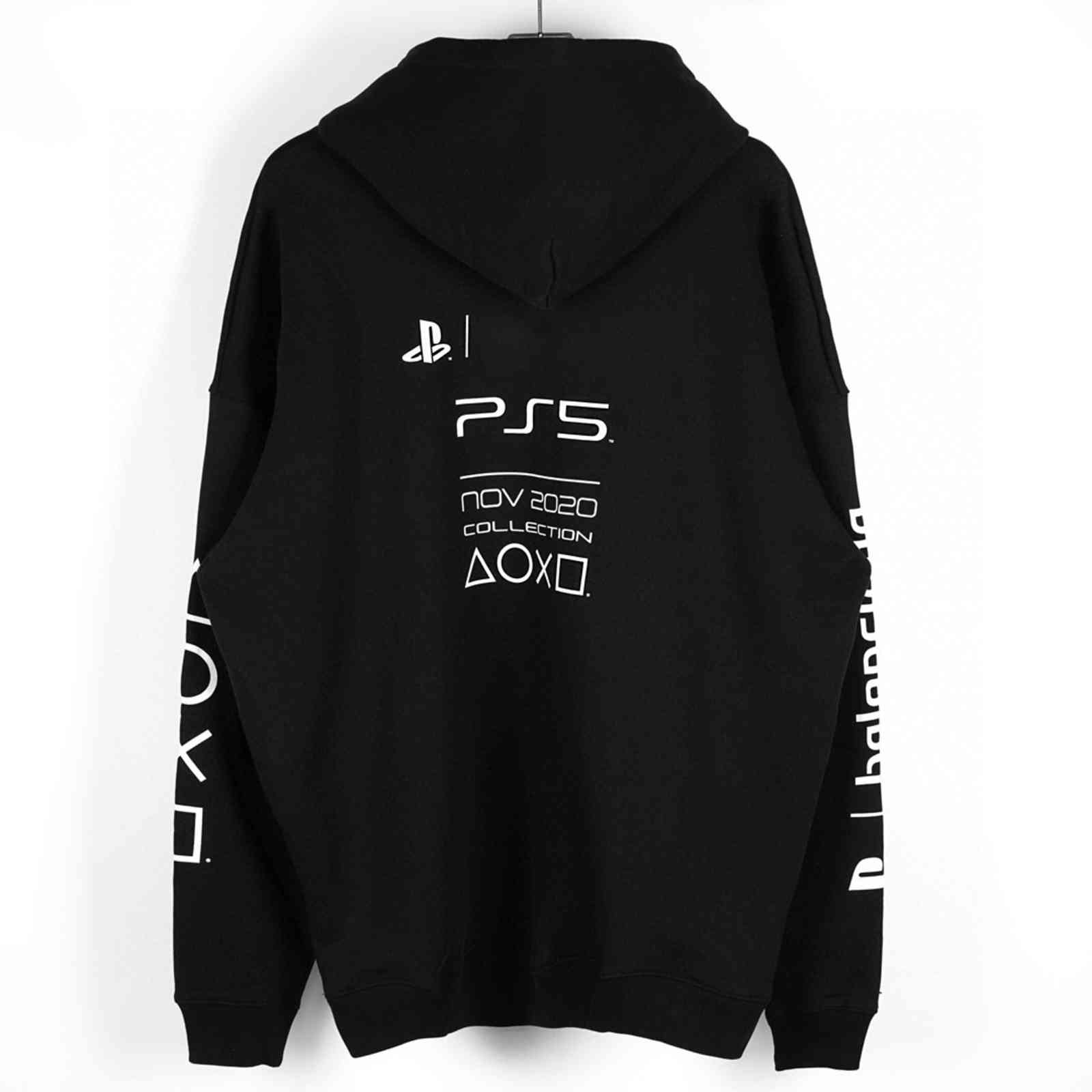 Balencaiga Paris fashion br 2021 autumn winter Hoodie ps5 co bred Style B men's and women's loose 490H, Black
Balencaiga Paris fashion br 2021 autumn winter Hoodie ps5 co bred Style B men's and women's loose 490H, Black