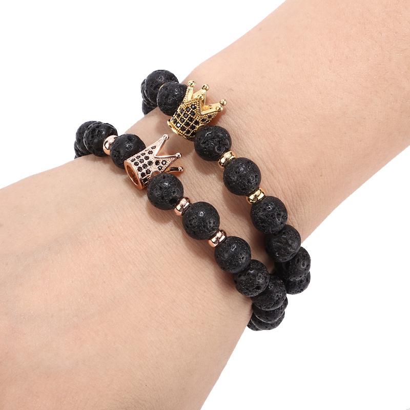 Beaded, Strands European And American Rock Paved King Thailand Crown Helmet Charm Men Women Bracelet Chain Wholesale Gemstone
Beaded, Strands European And American Rock Paved King Thailand Crown Helmet Charm Men Women Bracelet Chain Wholesale Gemstone