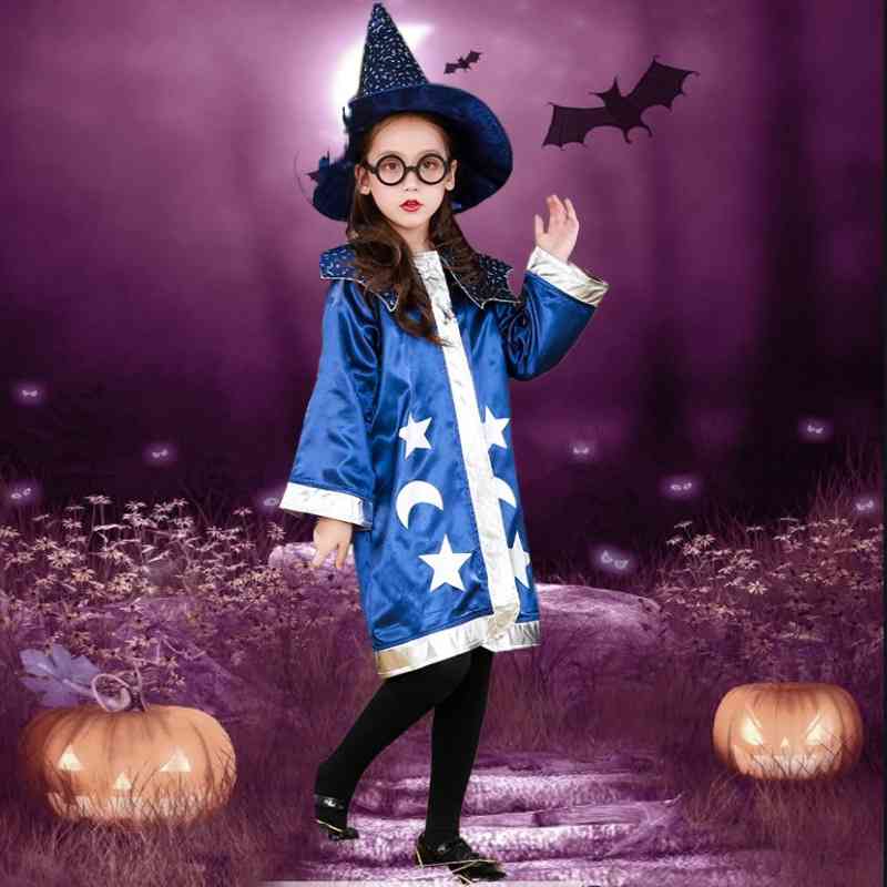 Halloween children's Harry Potter Costume men's co suit magician's make-up ball dress up cloak woman, Black;red
Halloween children's Harry Potter Costume men's co suit magician's make-up ball dress up cloak woman, Black;red