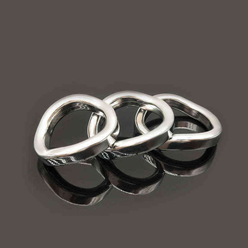 Nxy Cockrings Nuun-anillo De Pene Masculino Acero Inoxidable Cerradura Castidad Metal Anillo Entrenamiento Curvo Juguetes Sexuales 1208
Nxy Cockrings Nuun-anillo De Pene Masculino Acero Inoxidable Cerradura Castidad Metal Anillo Entrenamiento Curvo Juguetes Sexuales 1208