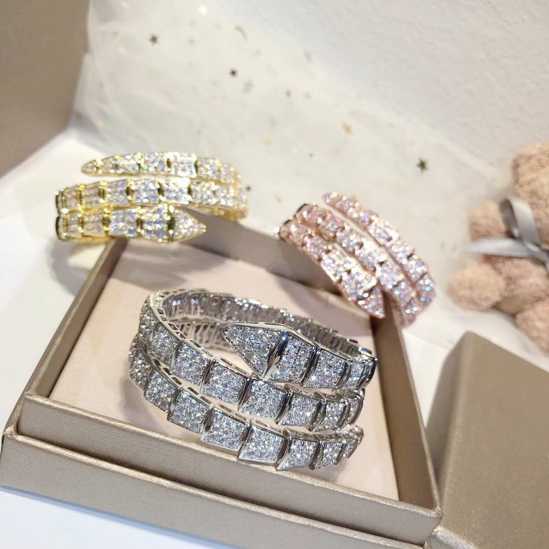 Full Luxury Fashion Brand Jewelry Lady Diamond Brass Double Circles Snake Serpenti 18K Gold Wedding Engagement Open BracQ6VD, Black
Full Luxury Fashion Brand Jewelry Lady Diamond Brass Double Circles Snake Serpenti 18K Gold Wedding Engagement Open BracQ6VD, Black