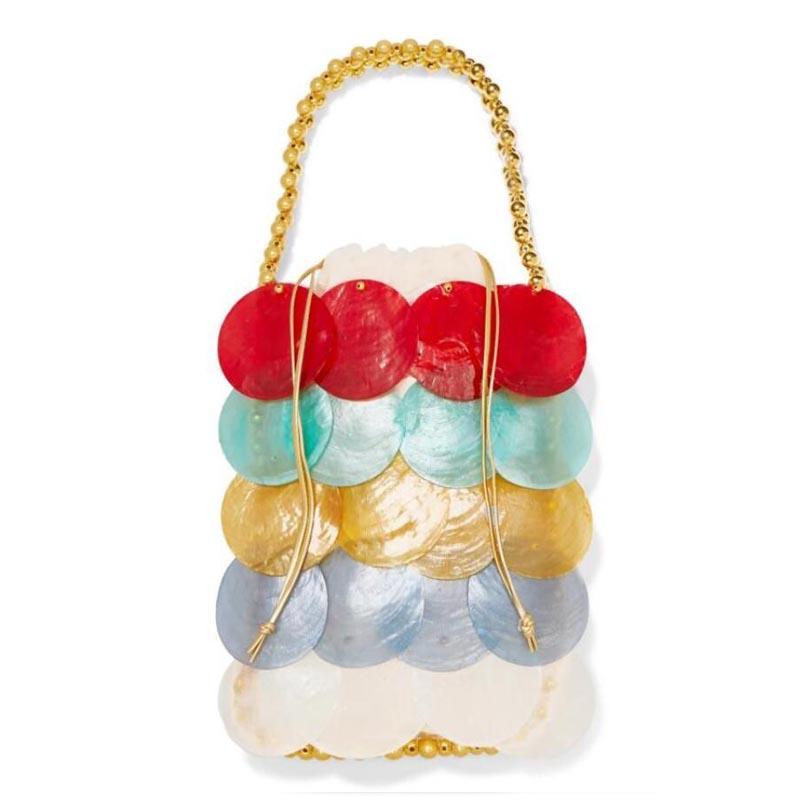 Evening Bags Natural Shell Beaded Shoulder Bag Lady Clutch For Women Color Mini Chain Sequins Pearl Pendant Crossbody Luxury Handbags
Evening Bags Natural Shell Beaded Shoulder Bag Lady Clutch For Women Color Mini Chain Sequins Pearl Pendant Crossbody Luxury Handbags