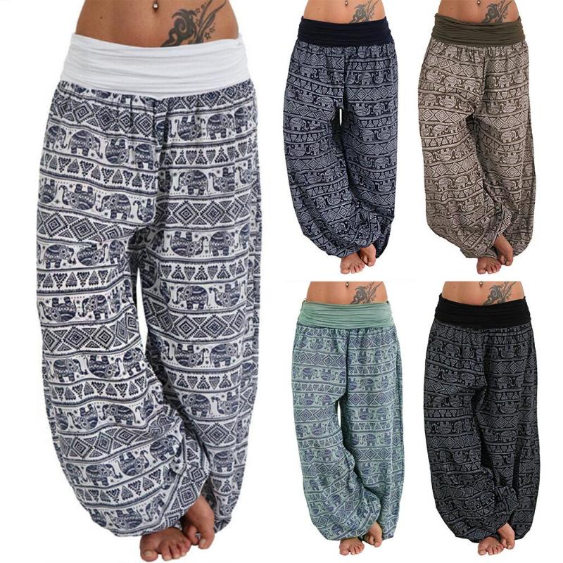 Elephant Print Dance Harem Pants Women Elastic Low Waist Loose Casual Soft Plus Size Trousers Pantalon Femme Women's & Capris, Grey
Elephant Print Dance Harem Pants Women Elastic Low Waist Loose Casual Soft Plus Size Trousers Pantalon Femme Women's & Capris, Grey