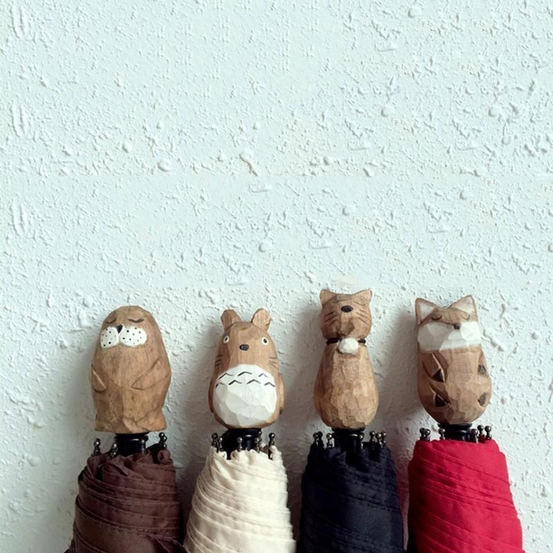 Oloey Originality Produc Animal Cartoon Shaped Wood Handle Folding Umbrella Rain Women Sunshade Cute Parasol 3Folding 8k Umbrellas
Oloey Originality Produc Animal Cartoon Shaped Wood Handle Folding Umbrella Rain Women Sunshade Cute Parasol 3Folding 8k Umbrellas