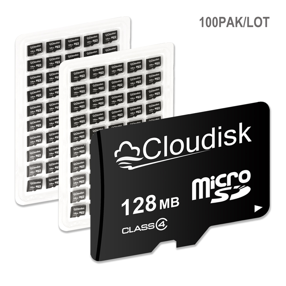 100pcs/lot Original Cloudisk 128MB 256MB 512MB Micro SD Cards MicroSD Card Small Capacity NOT GB special for company use Wholesale Price
100pcs/lot Original Cloudisk 128MB 256MB 512MB Micro SD Cards MicroSD Card Small Capacity NOT GB special for company use Wholesale Price