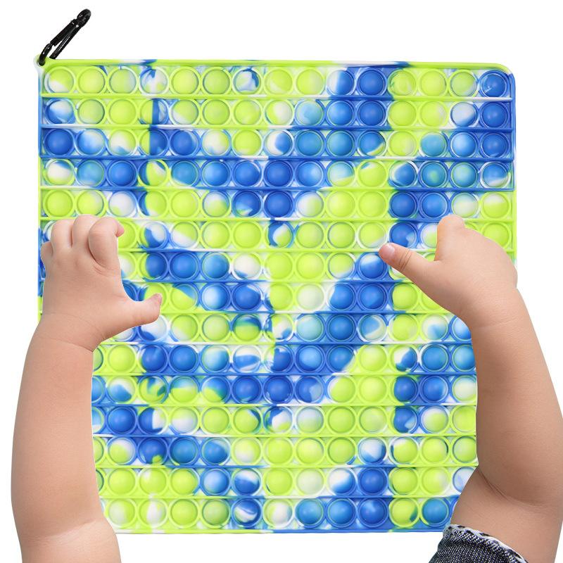 Super Big Size 30CM Funny Push Bubble Fidget Toy Autism Needs Squishy Stress Reliever Toys Gifts Anti-stress Soft Sensory Reusable Board Games Party F