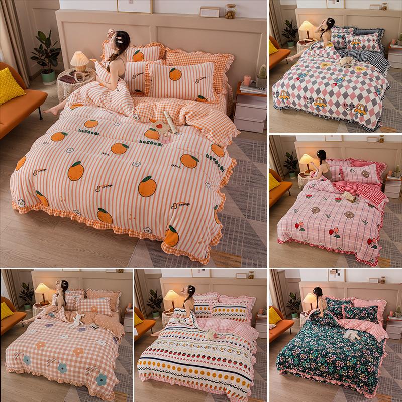 Super Warm Lamb Quilt Winter 6 Kg Double-sided Fleece Three-piece Thickened Autumn Core Plush Spring And Comforters & Sets
Super Warm Lamb Quilt Winter 6 Kg Double-sided Fleece Three-piece Thickened Autumn Core Plush Spring And Comforters & Sets