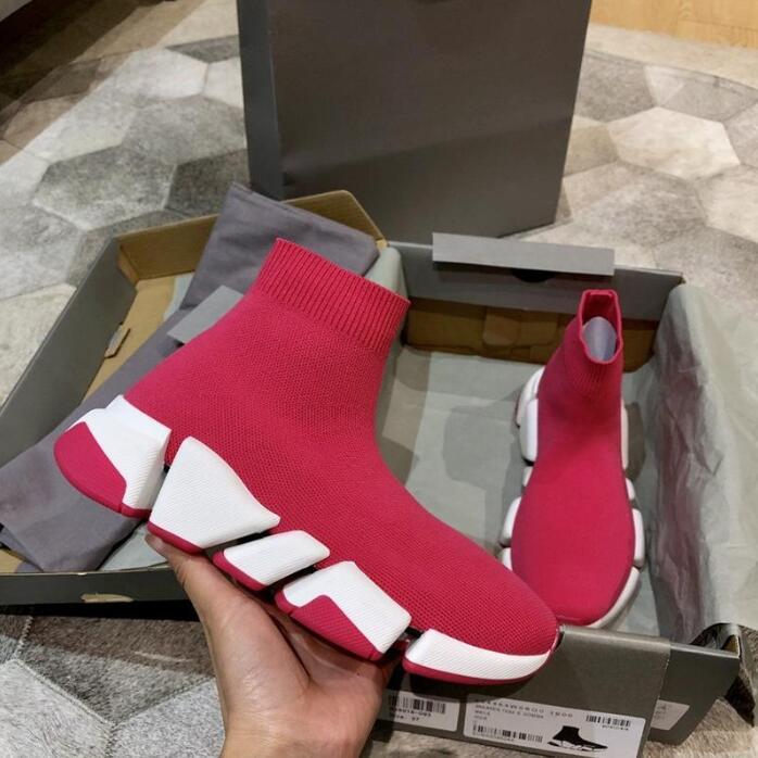 Top Men Women Designers sock Shoes Fashion Womens Pairs Speed 2.0 Sneakers TripleS Black Outdoor Platform Socks Casual Sneaker with box 35-45, Color 7
Top Men Women Designers sock Shoes Fashion Womens Pairs Speed 2.0 Sneakers TripleS Black Outdoor Platform Socks Casual Sneaker with box 35-45, Color 7