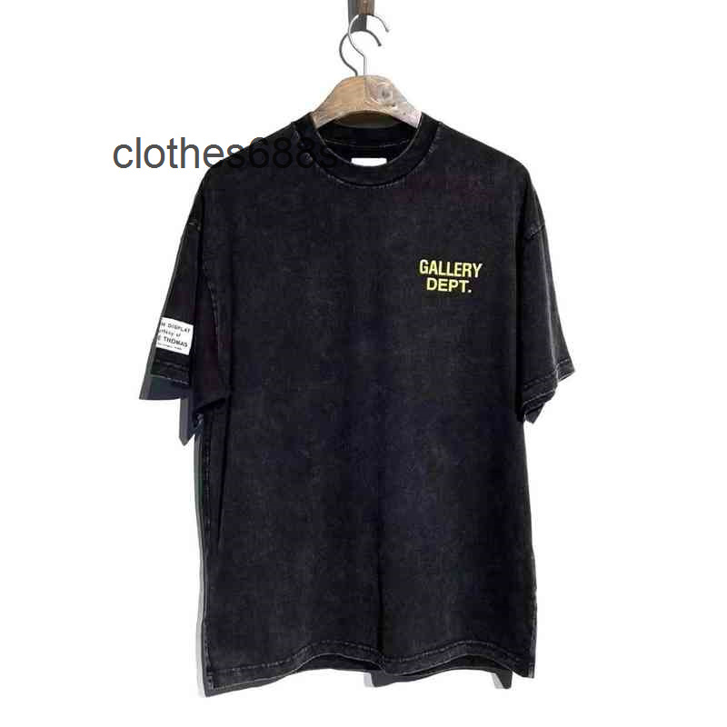 Designer Mens Trend T Shirt Gallerydept Heavy Wash Water Pure Hand Scrub Worn Contrast Letter Print Men' and Women' Loose Short Sleeve Shi2I2W, Old black
Designer Mens Trend T Shirt Gallerydept Heavy Wash Water Pure Hand Scrub Worn Contrast Letter Print Men' and Women' Loose Short Sleeve Shi2I2W, Old black